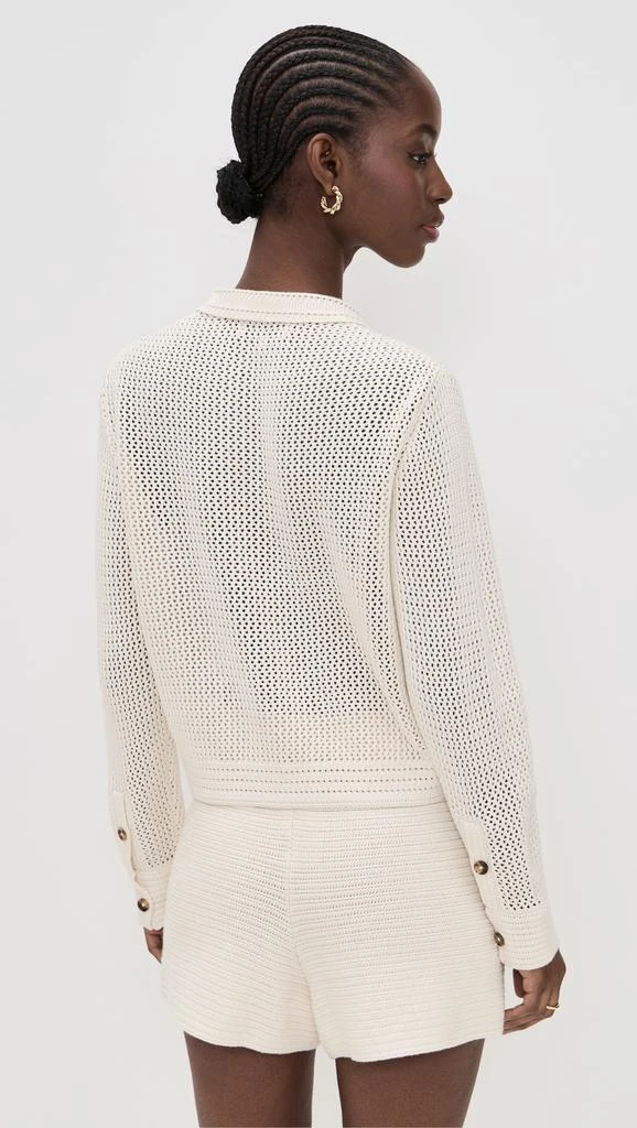 La Ligne Cropped Crochet Jane Jacket 2