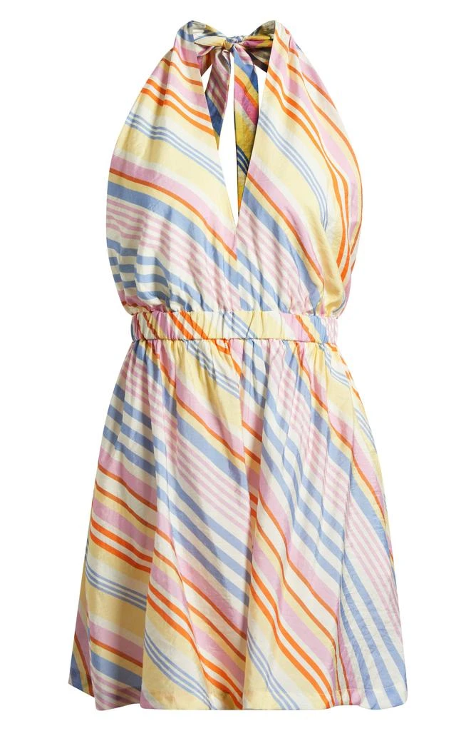 FRNCH Absato Print Halter Romper 5