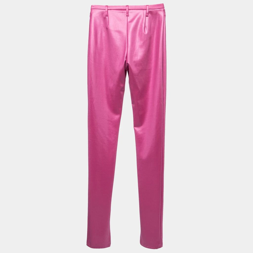 Balenciaga Balenciaga Pink Stretch Knit Slim Fit Pants S 2