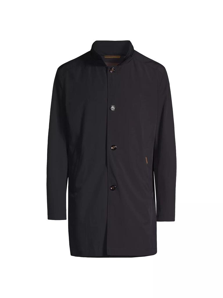 Moorer Waterproof Unlined Overcoat