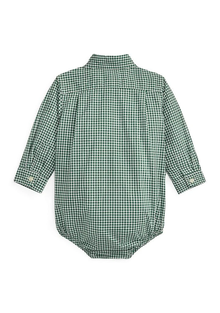 Ralph Lauren Baby Boys Gingham Cotton Poplin Bodysuit 2