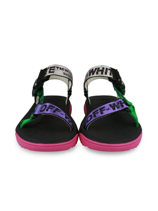 Off-White New Trek Colorblock Logo Sandals 5