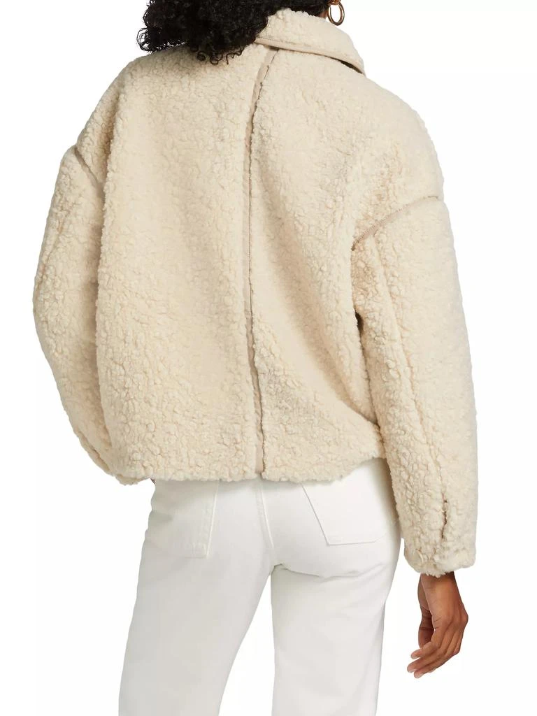 dh New York Kyle Faux-Shearling Hooded Jacket 6