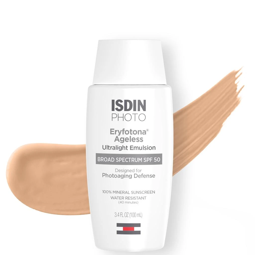 ISDIN ISDIN Eryfotona Ageless Mineral Broad-Spectrum Tinted Face Sunscreen SPF 50 1