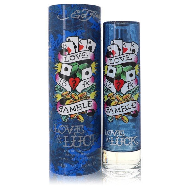 Christian Audigier Love & Luck by  Eau De Toilette Spray 3.4 oz Men