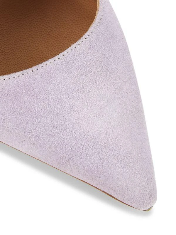 Brother Vellies Ribbon 100MM Suede Lace-Up Pumps 6