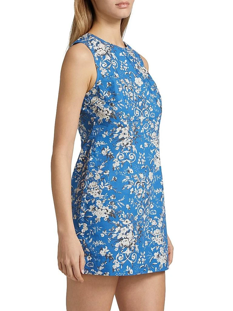 DÔEN Adele Floral Cotton Minidress 4