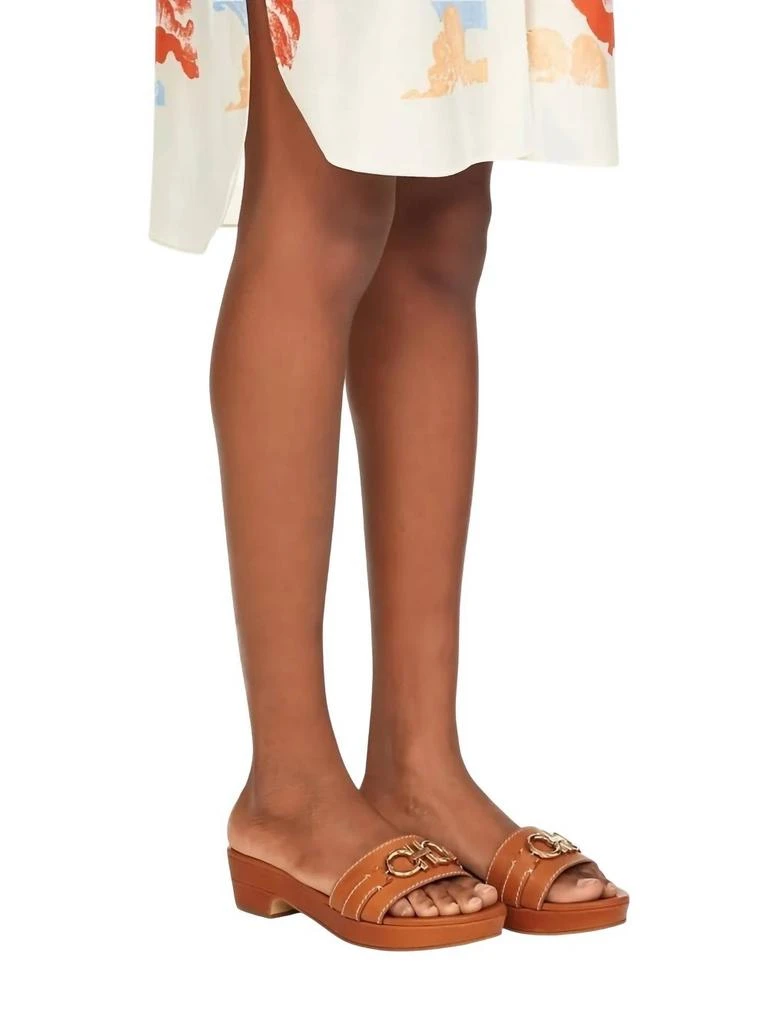 Salvatore Ferragamo Salvatore Ferragamo - Women
s Leather Heeled Sandals 5