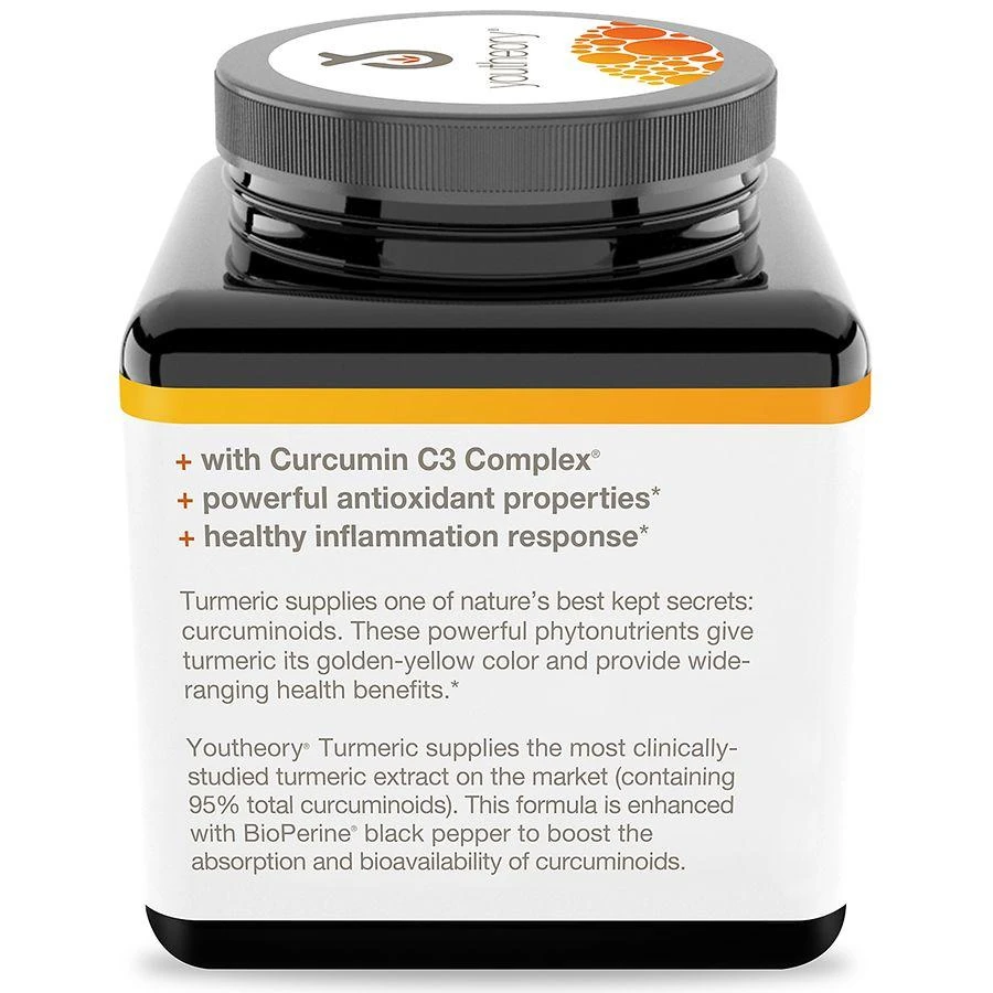 Youtheory Turmeric with BioPerine Black Pepper Tablets 5