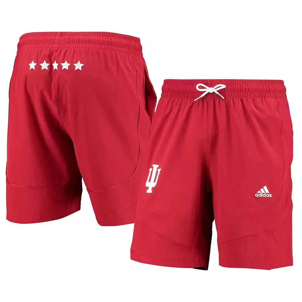 Adidas Men's Crimson Indiana Hoosiers Swingman AEROREADY Basketball Shorts 1