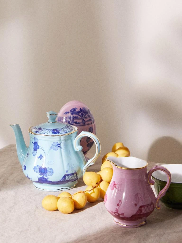Ginori 1735 Oriente Italiano porcelain teapot 2