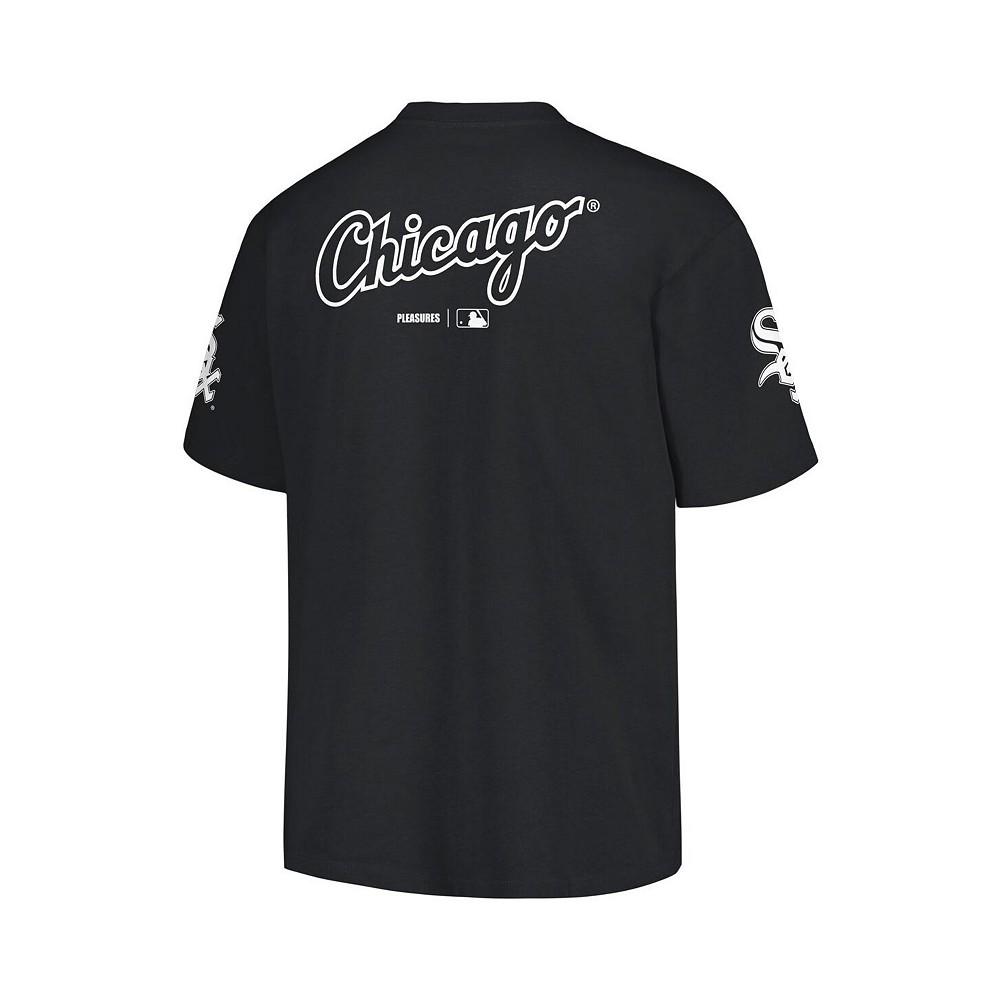 PLEASURES Men's Black Chicago White Sox Team T-shirt