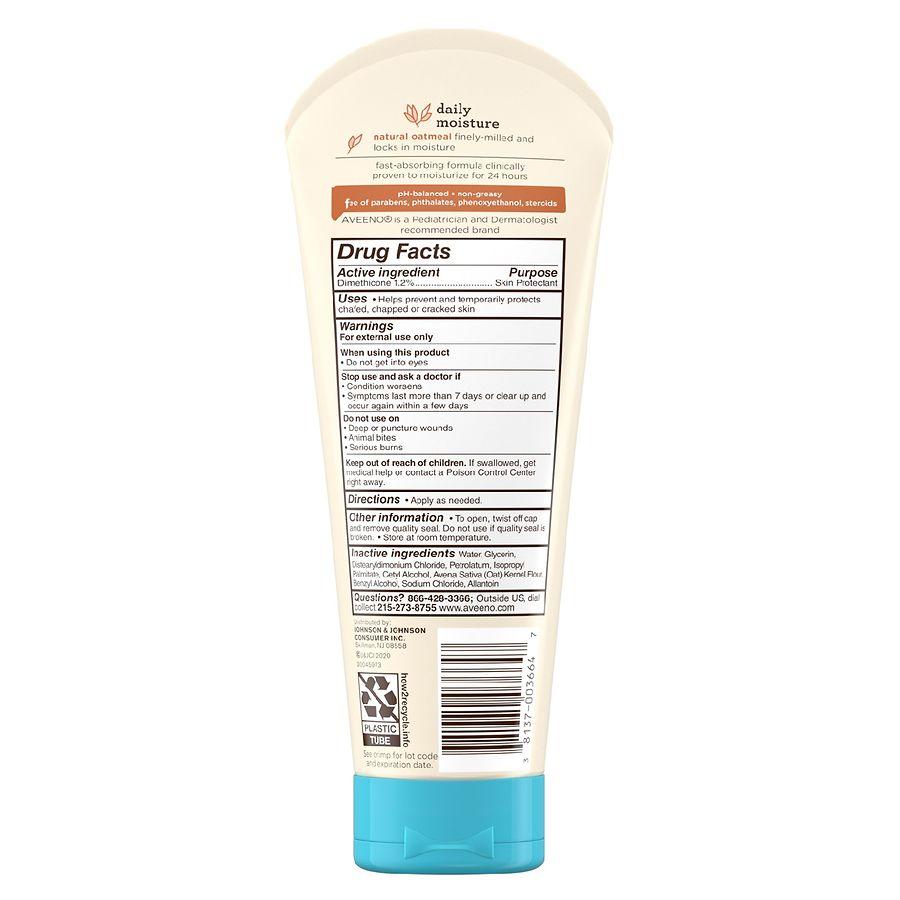 Aveeno Lotion with Colloidal Oatmeal Fragrance-Free
