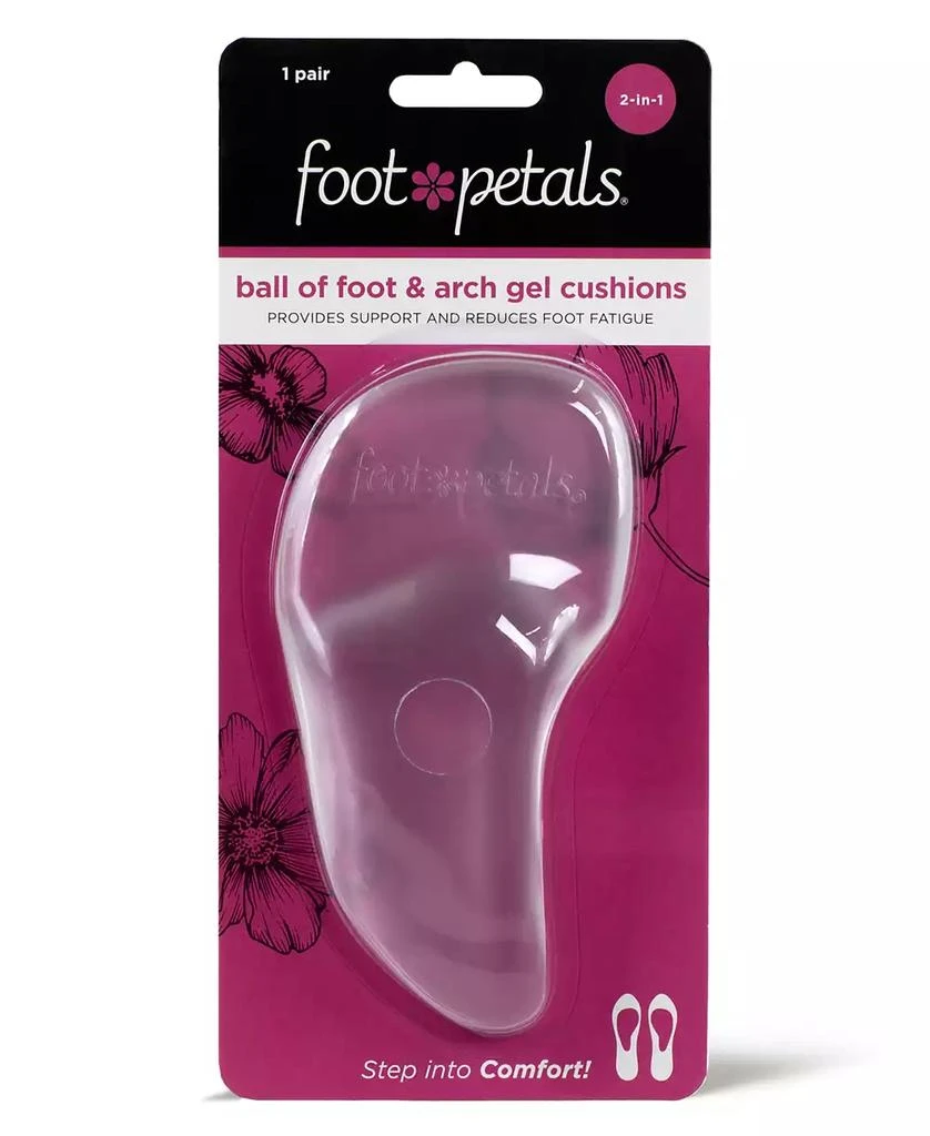 Foot Petals Ball of Foot & Arch Support Gel Cushions 1