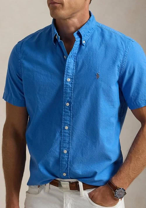 Ralph Lauren Ralph Lauren Classic Fit Garment Dyed Oxford Shirt 4