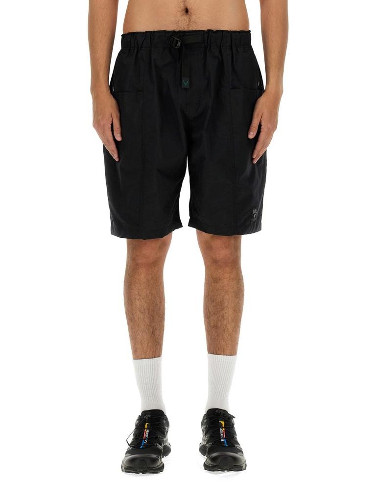 South2 West8 South2 West8 Nylon Casual Bermuda Shorts