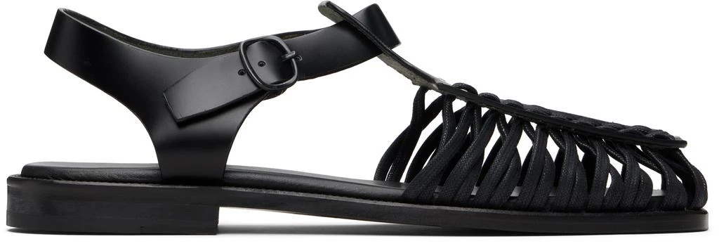 Hereu Black Alaro Sandals