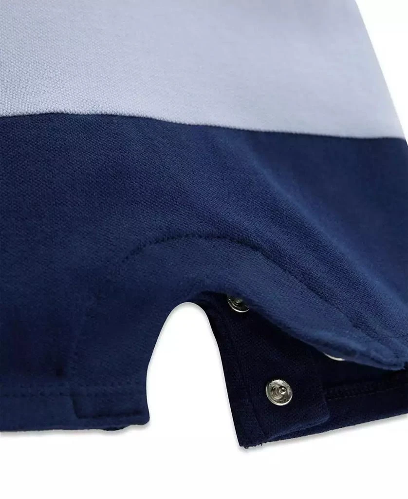 GUESS Baby Boys
 Stretch Piquet Short-Sleeve Shortall 4