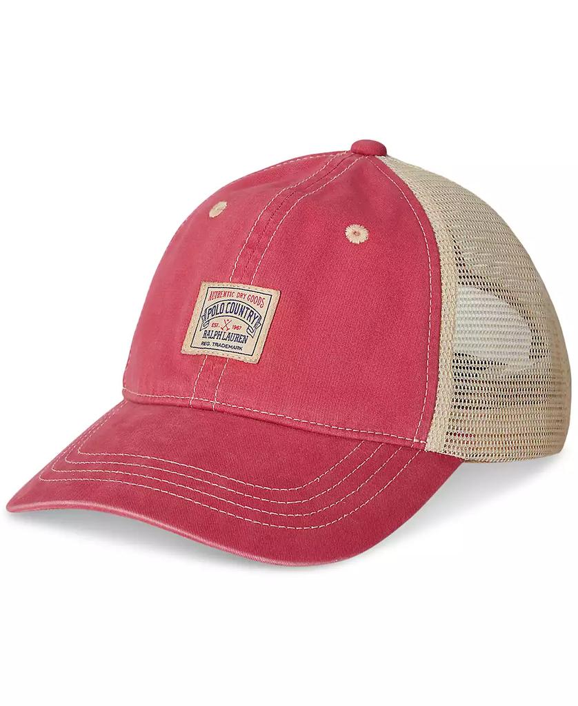 Ralph Lauren Men's Polo Country Twill Trucker Cap