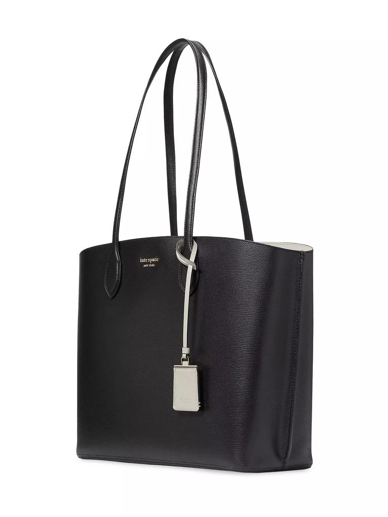 Kate Spade Suite Crossgrain Leather Work Tote Bag 4