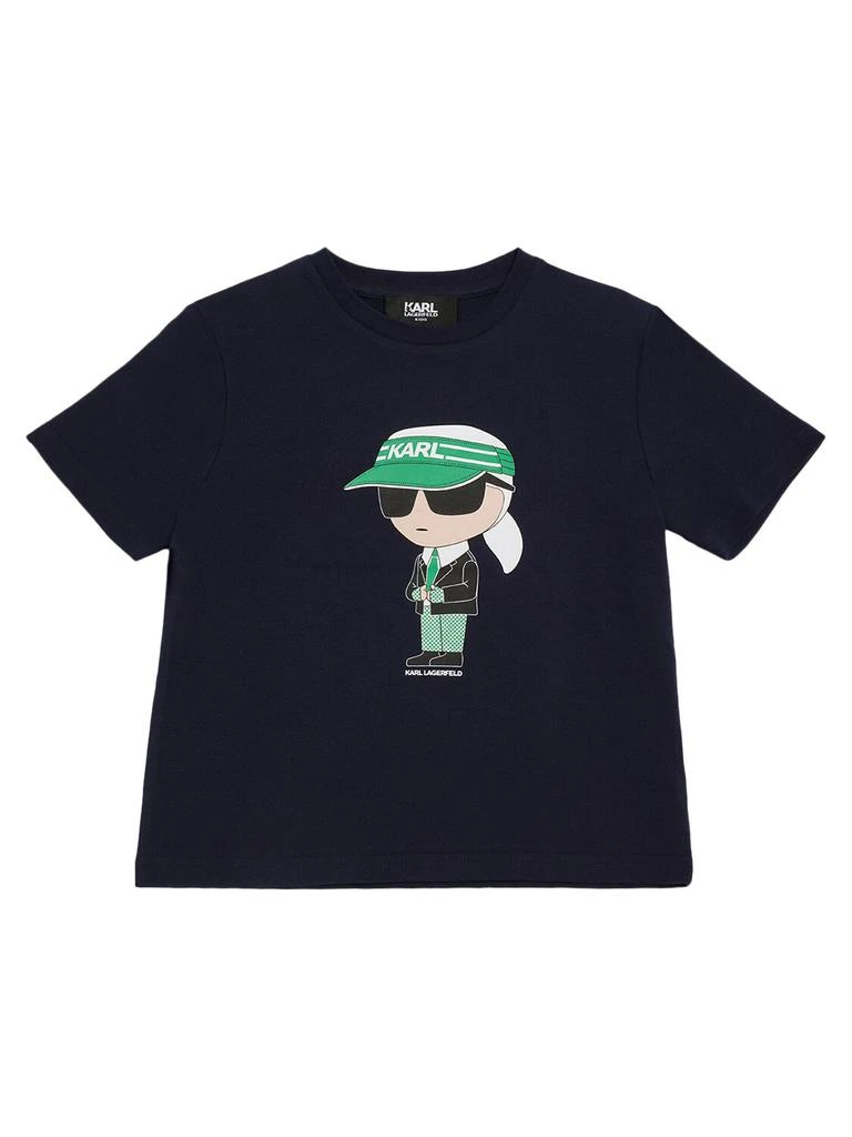 KARL LAGERFELD Cotton Jersey T-shirt 1