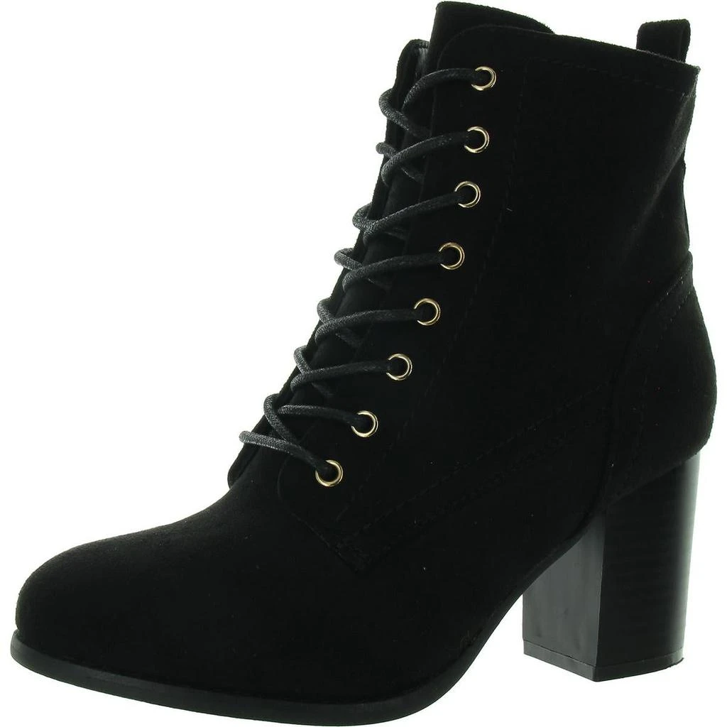 Journee Collection WD Baylor Womens Heeled Zipper Ankle Boots 2