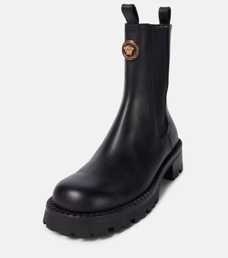 Versace Medusa leather Chelsea boots 6