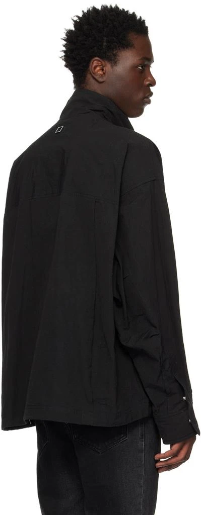 Wooyoungmi Black Half-Zip Jacket 3