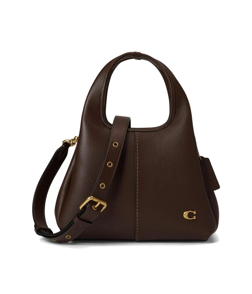 Coach Polished Pebble Leather Lana Shoulder Bag 23 1