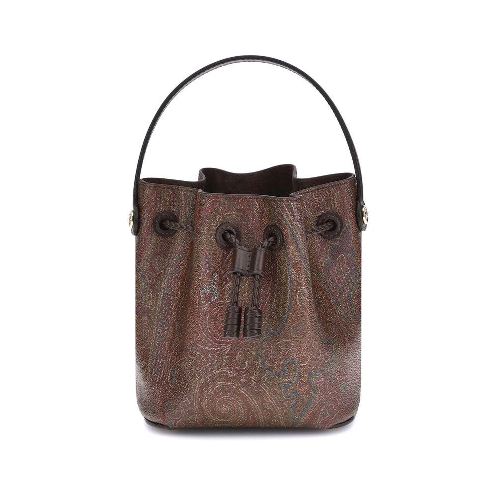 ETRO Drya Arnica 1984 Shoulder Bag In Coated Canvas