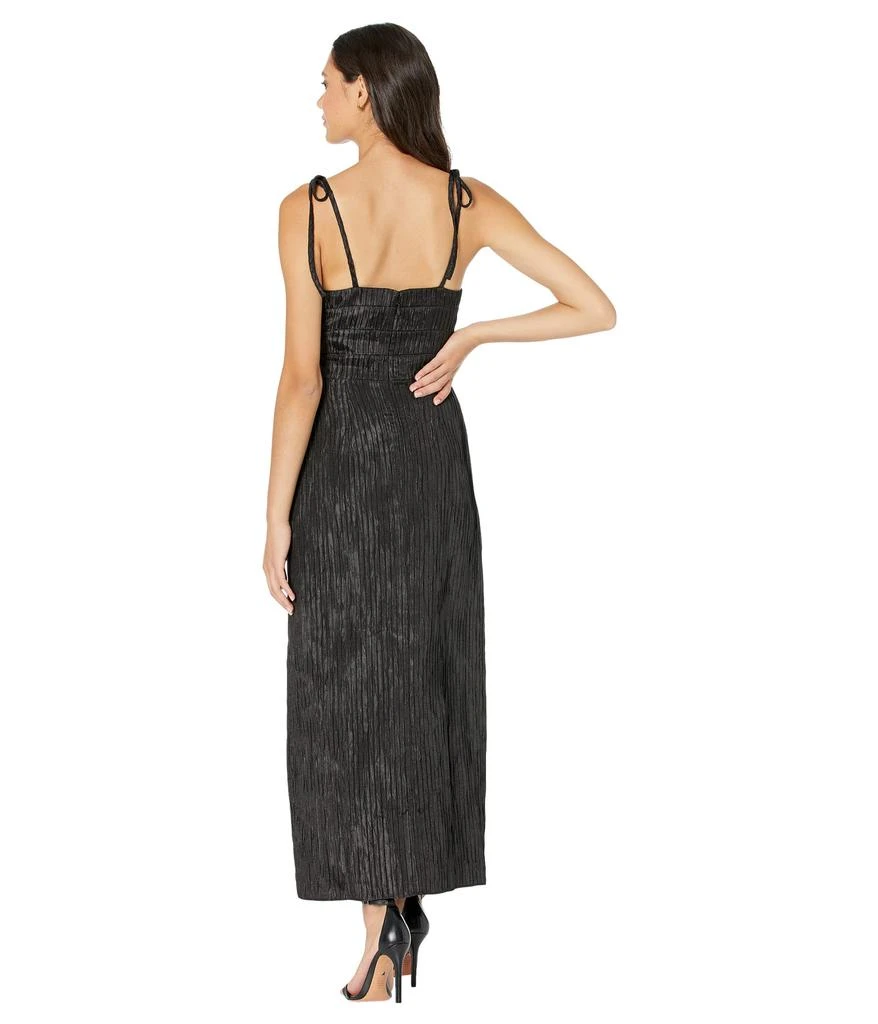 BCBG Pleated Satin Cocktail Dress 2
