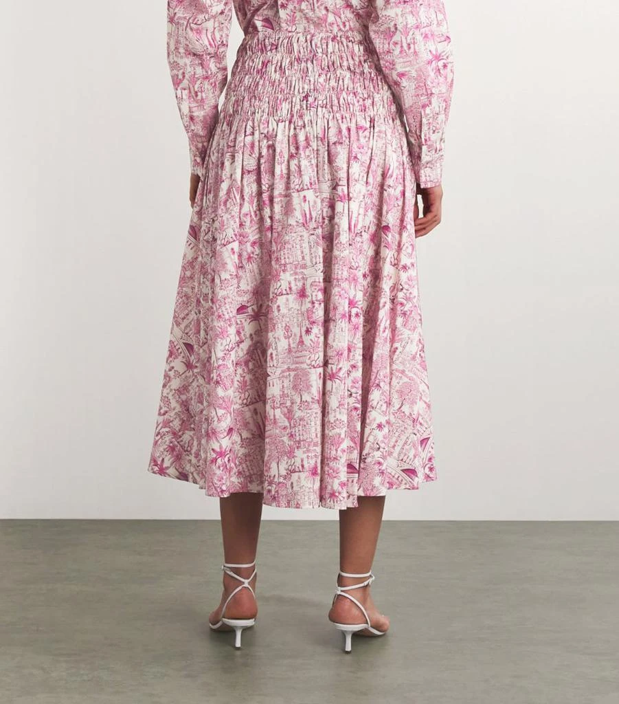 Maje Cotton Midi Skirt 4