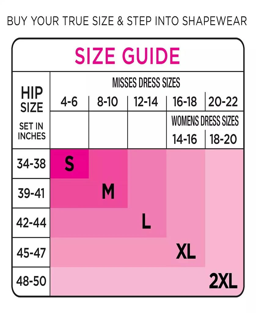 Maidenform Women's  Firm Control Waist Trainer Easy Up Easy Down Pull On 2368 3