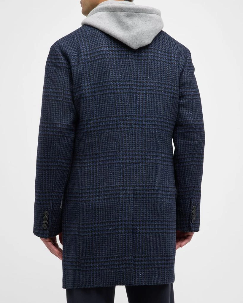 Cardinal of Canada Men's Sherwood Plaid Topcoat 3