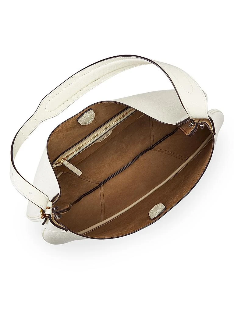 Ralph Lauren Large Polo ID Leather Shoulder Bag 2