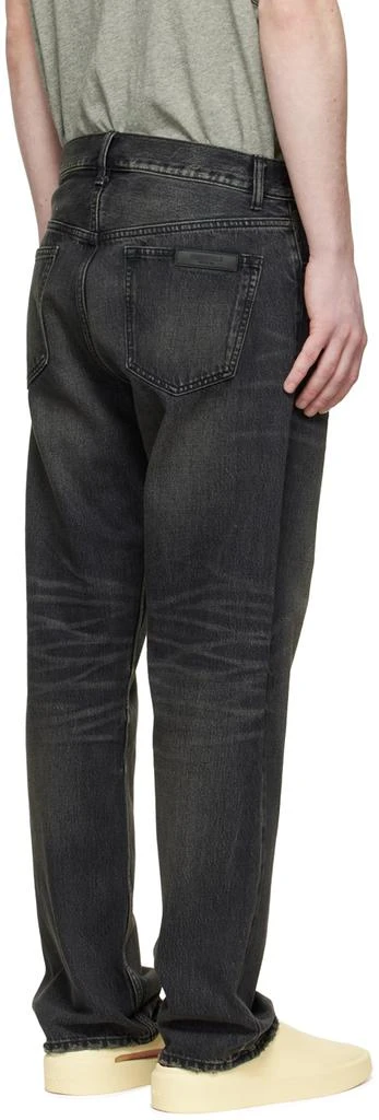 Essentials Black Faded Jeans 3