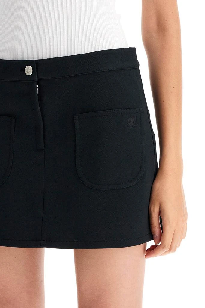 COURREGES '2-pocket twill mini 4