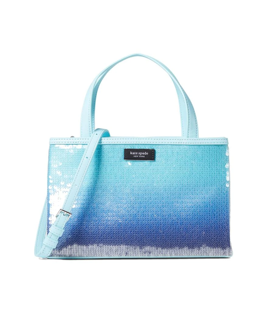 Kate Spade New York Sam Icon Ombre Sequin Fabric Small Tote 1