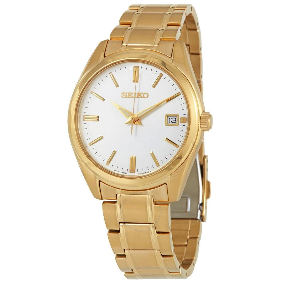Seiko Quartz White Dial Men's Watch SUR314P1 1