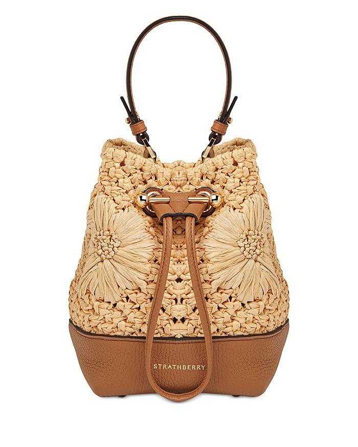 Strathberry Osette Floral Top Handle Bag