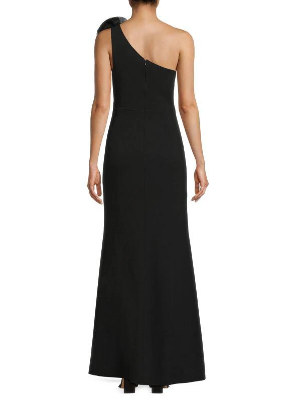 Lulus Divine Poise One-Shoulder Rose Maxi Dress 2