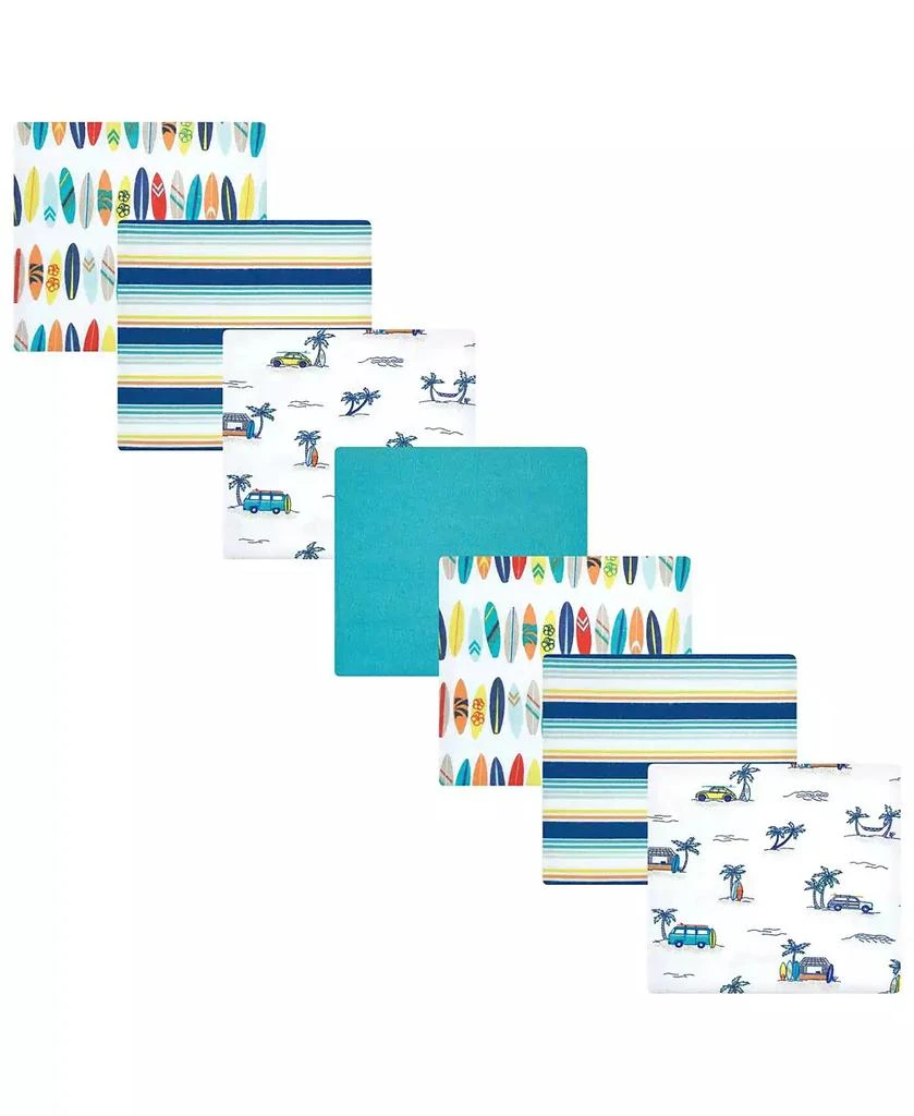 Hudson Soft 7-Piece Cotton Flannel Receiving Quilt Collection