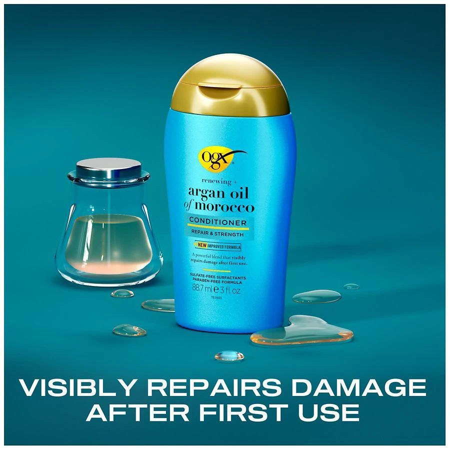 OGX Renewing + Argan Oil of Morocco Conditioner, Damage Repairing Citrus-Fresh, Floral-Green & Woody 4