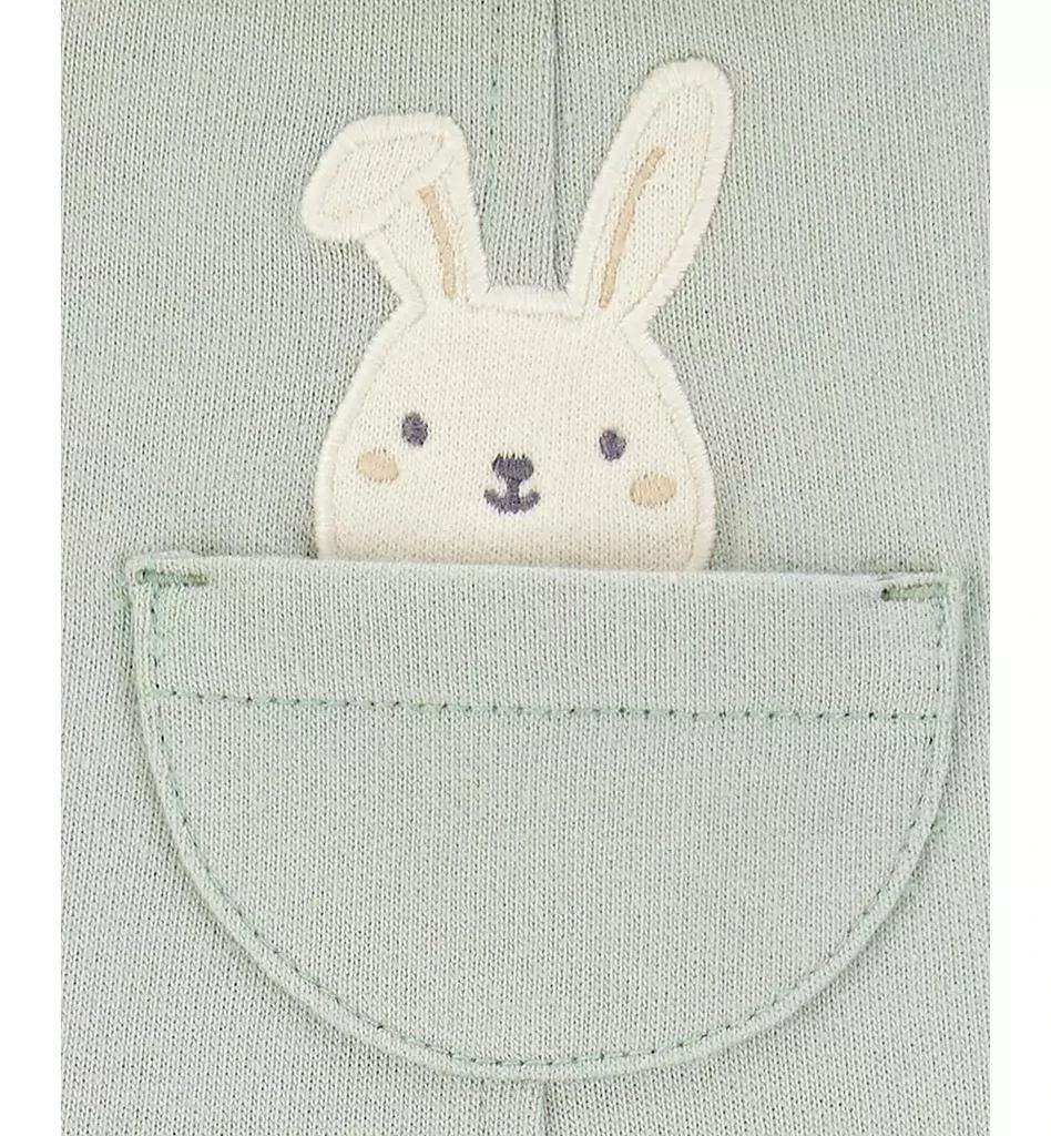 Carter's Baby Girls 2-Pc. T-Shirt & Bunny Shortall Set 5