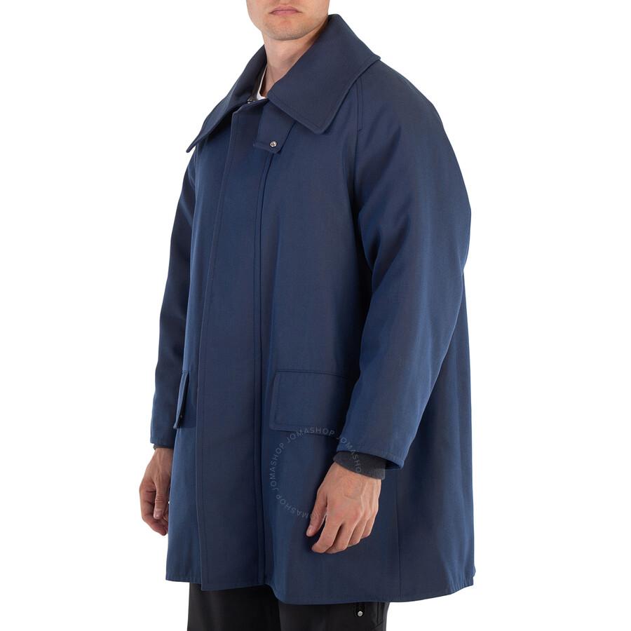 Beautiful People Men
s Navy Gabardine Riding Coat
