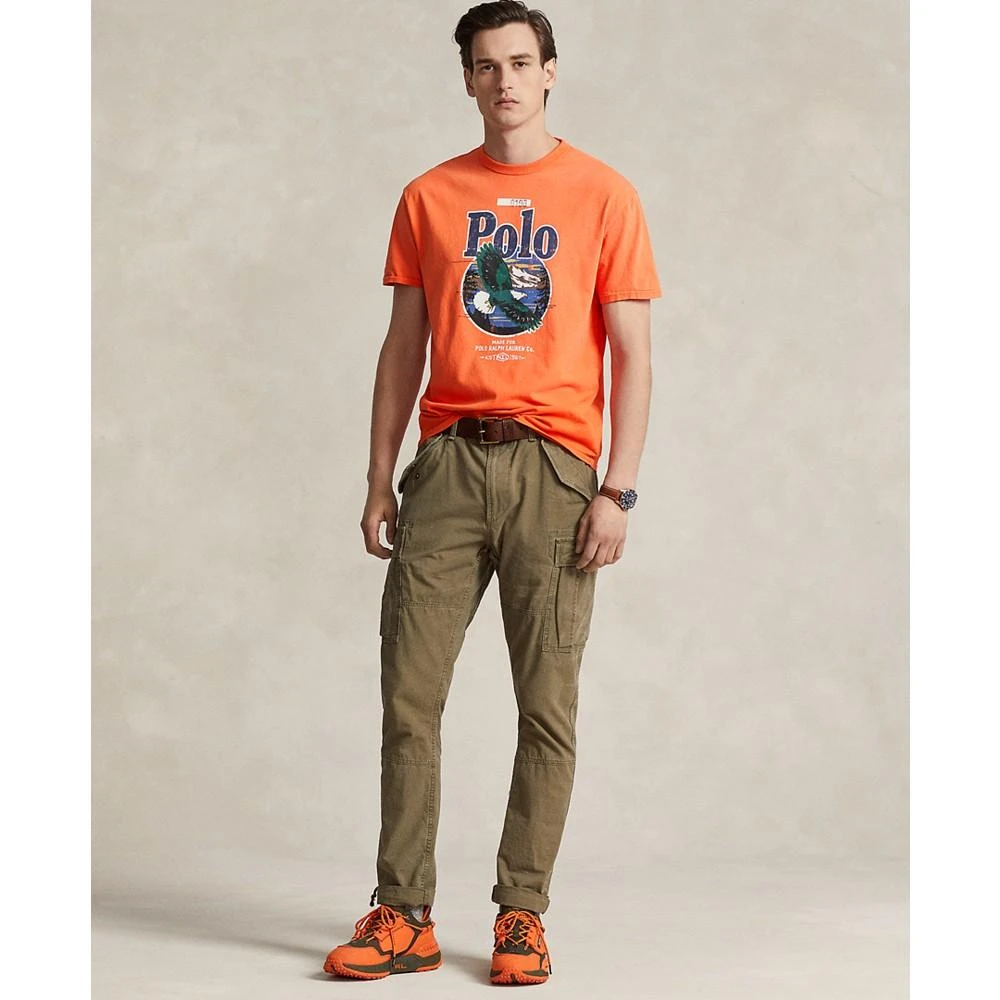 Polo Ralph Lauren Men's Classic-Fit Jersey Graphic T-Shirt 4