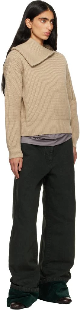 Dries Van Noten Brown Sneaker Mule Heels 5