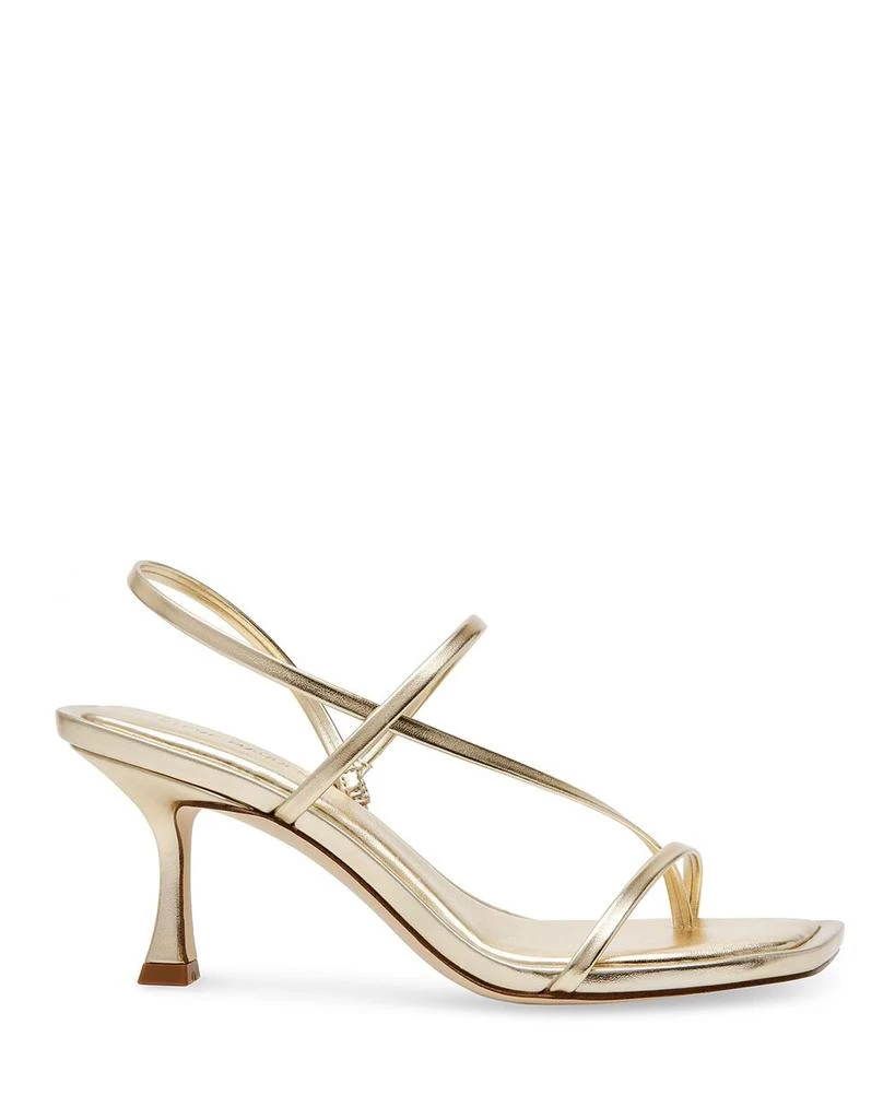 Steve Madden Women's Locke Strappy Asymmetrical High Heel Sandals 4