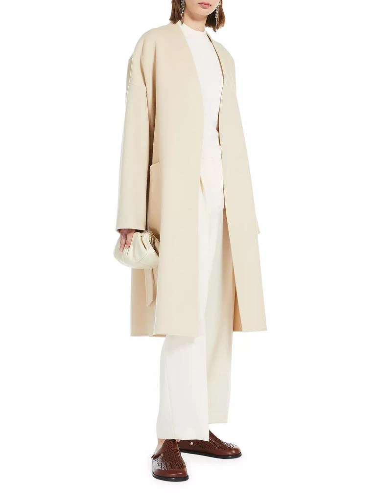 Weekend Max Mara Eris Tie-Waist Wool Coat 2