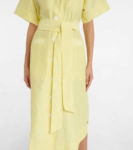Lee Mathews Sparrow shirt midi dress 5